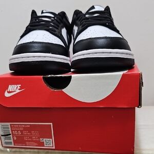 Nike Dunk Low Black White Sneakers